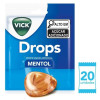 Pastilha Vick Drops Mentol 20 unidades