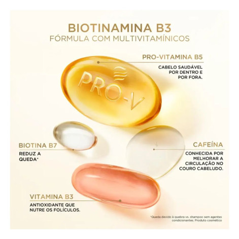 Tônico Capilar Antiqueda Pantene Pro-V Biotinamina B3 52ml