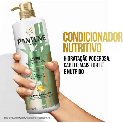  Pantene Pro-V Condicionador Bambu Nutre & Cresce 510 ml