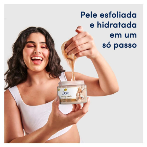 Sabonete Esfoliante Dove Beauty Scrub Coco e Açúcar Mascavo 280g
