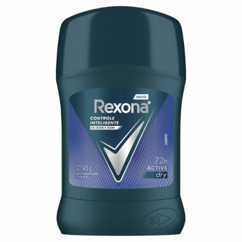 Desodorante Antitranspirante Stick Rexona Men Active Dry 45g