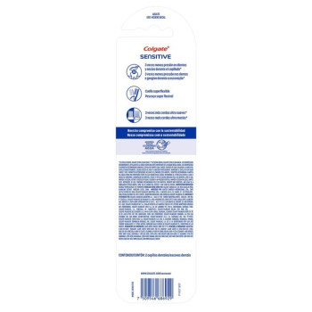 Escova Dental Colgate Ultra Suave/Macia Sensitive Therapy 2 Unidades
