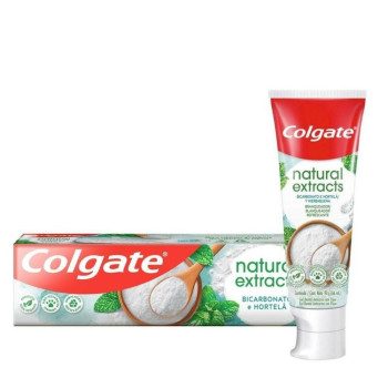 Creme Dental Colgate Natural Extracts Bicarbonato e Hortelã 90g