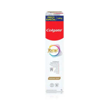 Creme Dental Colgate Total Prevenção Ativa Original Mint 140g