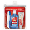 Kit Viagem Colgate Total Antisséptico Bucal 60ml + Creme Dental 30g + Escova Dental Portátil