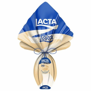 Ovo de Páscoa Lacta Laka Chocolate Branco 162g