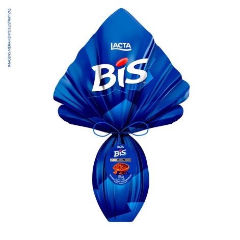 Ovo de Páscoa Lacta Bis Ao Leite 305,4g