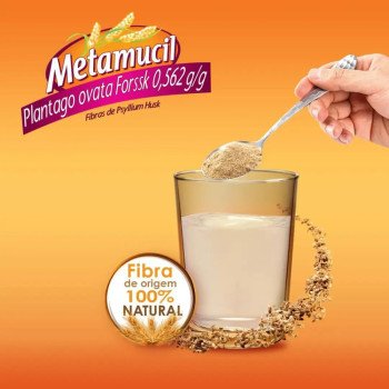  Metamucil Fibra Psyllium Sabor Original 210g
