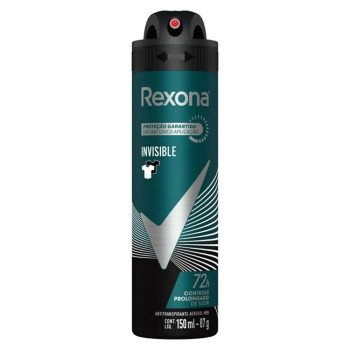 Desodorante Antitranspirante Rexona Invisible 72 Horas 150ml