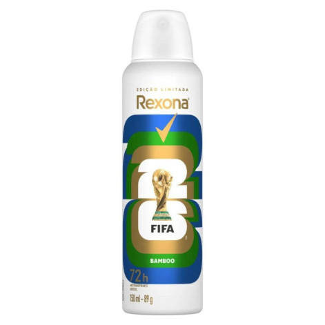 Desodorante Antitranspirante Aerosol Rexona Bamboo Feminino 72h 150ml