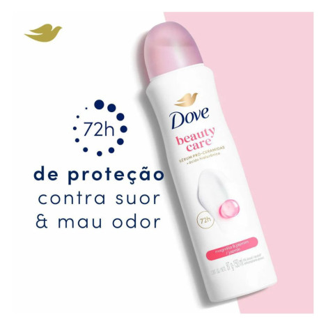 Desodorante Anritranspirante Aerosol Dove Beauty Finish Feminino 48h 150ml
