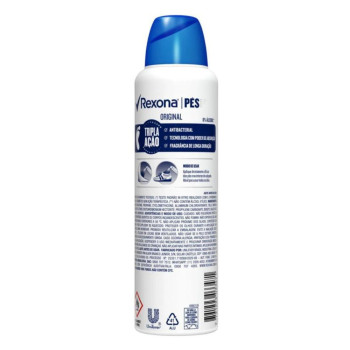 Desodorante Aerosol para os Pés Rexona Efficient Original com 153ml
