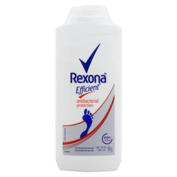 Talco Desodorante Para Pés Rexona Efficient Antibacterial