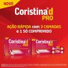 Coristina D Pro Cloridrato Fenillefrina 4mg + Paracetamol 400mg + Maleato de Clorfeniramina 4mg 16 comprimidos