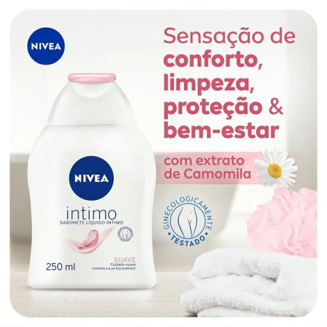 Sabonete Int Nivea Suave 250ML