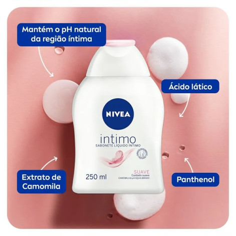 Sabonete Int Nivea Suave 250ML