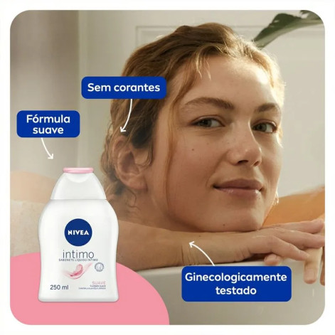 Sabonete Int Nivea Suave 250ML