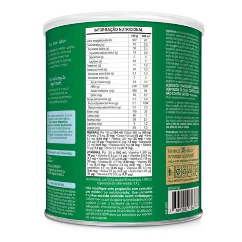 Fórmula Infantil Nestogeno 1 Nestlé 0 a 6 meses 800g