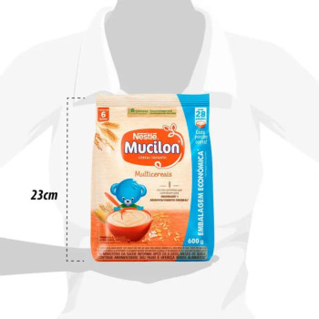 Cereal Infantil Nestlé Mucilon Multicereais 600g