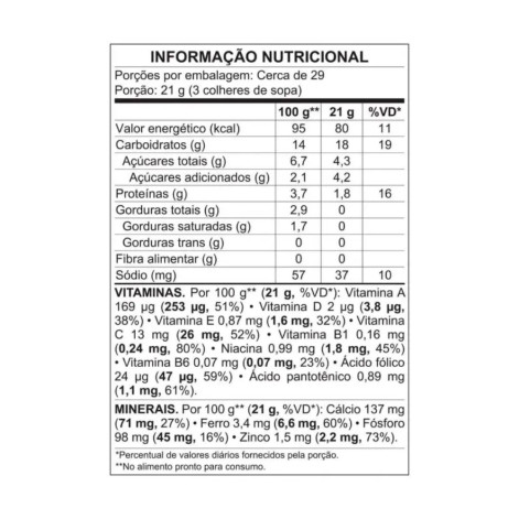 Cereal Infantil Nestlé Mucilon Multicereais 600g
