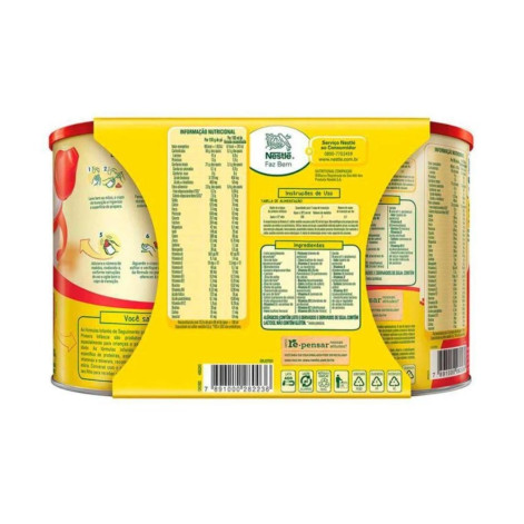 Kit Fórmula Infantil Ninho Fases 1+ com 2 unidades de 800g Cada