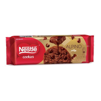 Cookies Nestlé Alpino Gotas Chocolate 60g