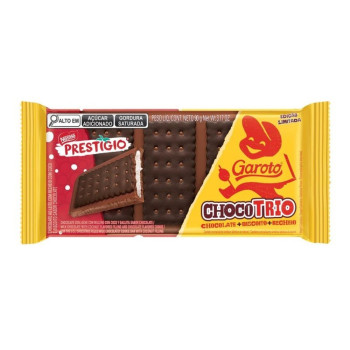Chocolate ChocoTrio Garoto Prestígio 90g
