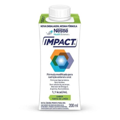 Nutrição Enteral e Oral Impact Torta de Limão 200ml