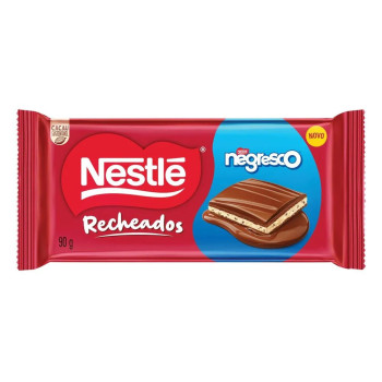 Barra de Chocolate Recheado Negresco Nestlé 90g