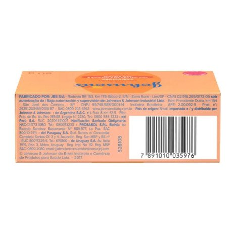 Sabonete em Barra Johnson's Baby Glicerinado com 80g