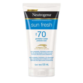  Protetor Solar Facial Neutrogena Sun Fresh FPS 70