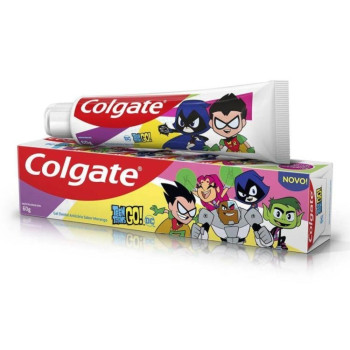 Gel Dental Colgate Teen Titans Go! Morango com 60g