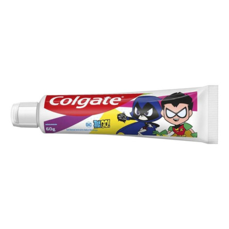 Gel Dental Colgate Teen Titans Go! Morango com 60g