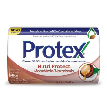 Sabonete Em Barra Protex Nutri Protect Macadâmia 85G