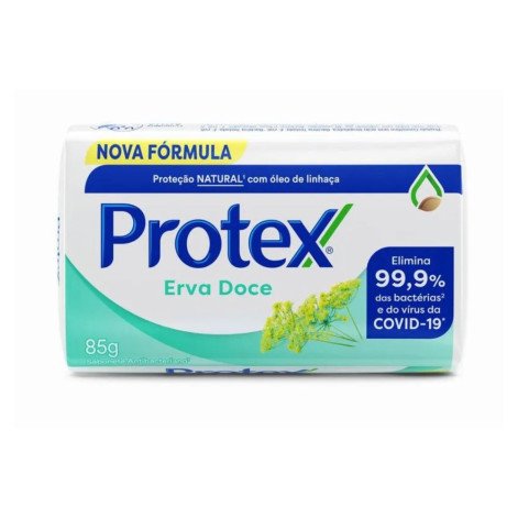 Sabonete em Barra Protex Erva Doce 85g