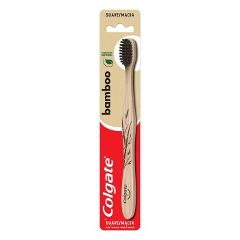 Escova Dental Sustentável Colgate Bamboo com 1 Unidade