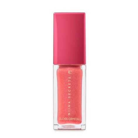 Gloss Labial Líquido Eudora Niina Secrets Gloss Crystal Rubi 7 ml