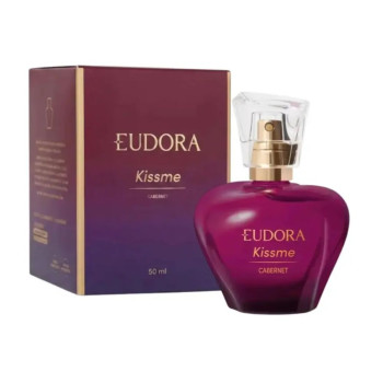 Deo Colonia Feminina Eudora Kiss Me 50ml Cabernet