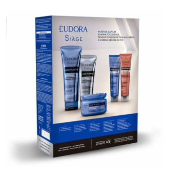 Kit Siàge Hair Plastia Shampoo 250ml + Condicionador 125ml