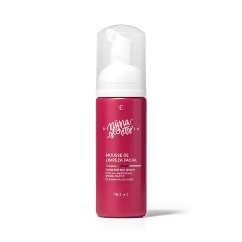 Mousse de Limpeza Facial Niina Secrets Skin Pink 150ml