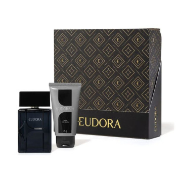 Kit Eudora Men H Deo Colônia 100ml + Balm Pós-Barba 75g