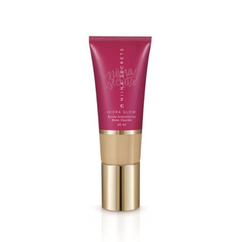 Base Líquida Niina Secrets by Eudora Hidra Glow Cor 25 30ml