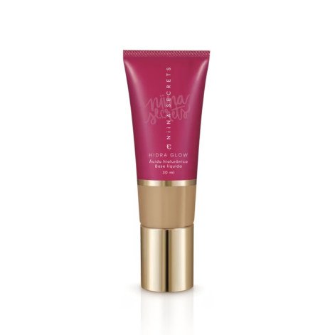 Base Líquida Niina Secrets Hidra Glow Cor 45 30ml