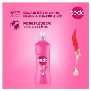 Creme de Pentear Seda Ceramidas Brilho 300ml