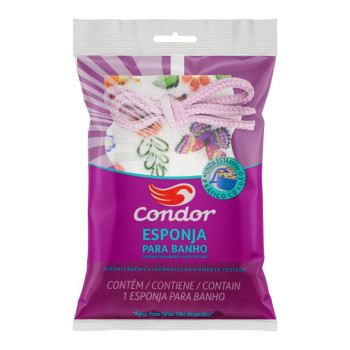 Esponja de Banho Condor Colorida 8313