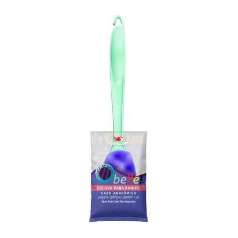 Escova Banho Condor Cabo Anatomico Belle