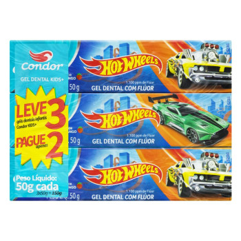 Pack Dental Inf Hotwheels L3P2 50G