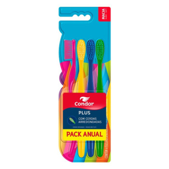 Escova Dental Condor Plus 4Un