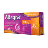 Antialérgico Allegra Cloridrato de Fexofenadina 120mg 20 comprimidos