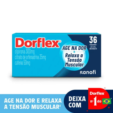 Dorflex Analgésico e Relaxante Muscular 36 comprimidos